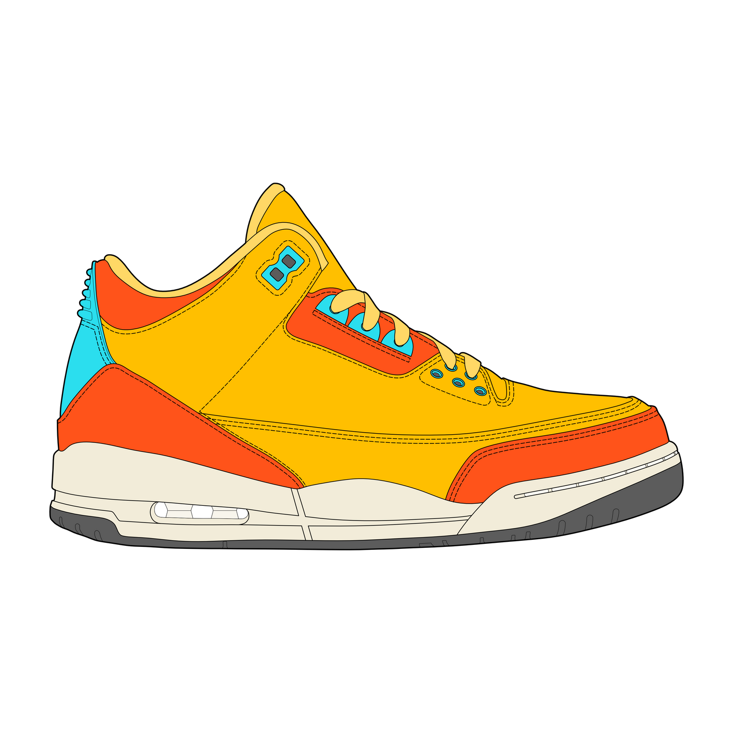 Colorway Template: Air Jordan 3