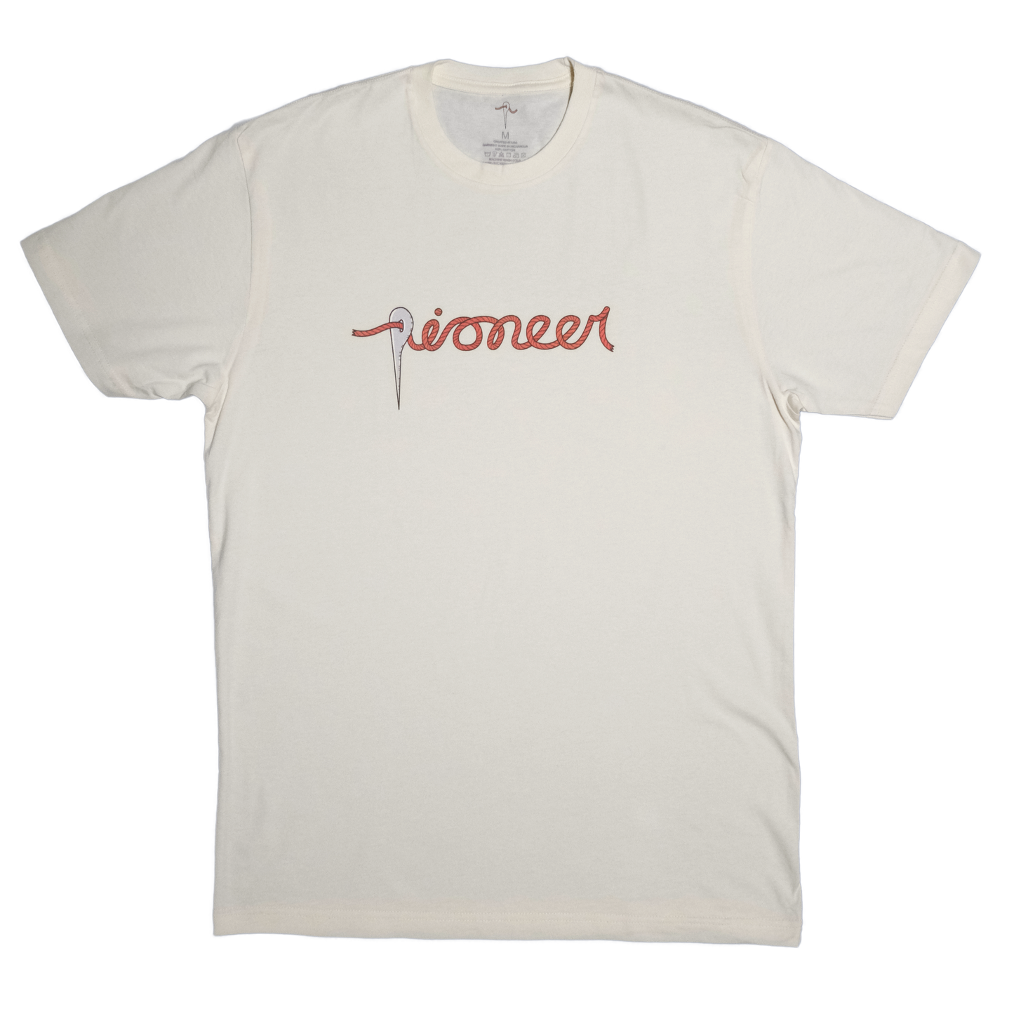 Pioneer Logo Tee: Orange