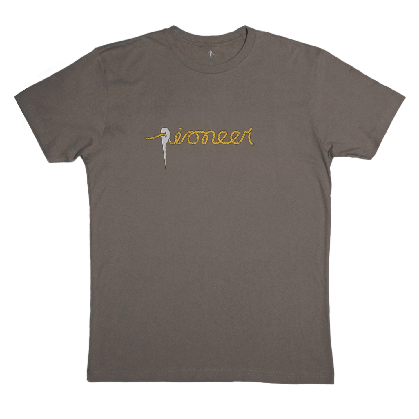 Pioneer Logo Tee: Yellow