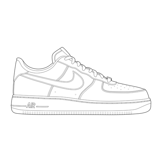 Colorway Template: Air Force 1