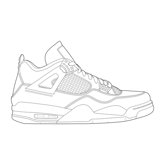 Colorway Template: Air Jordan 4